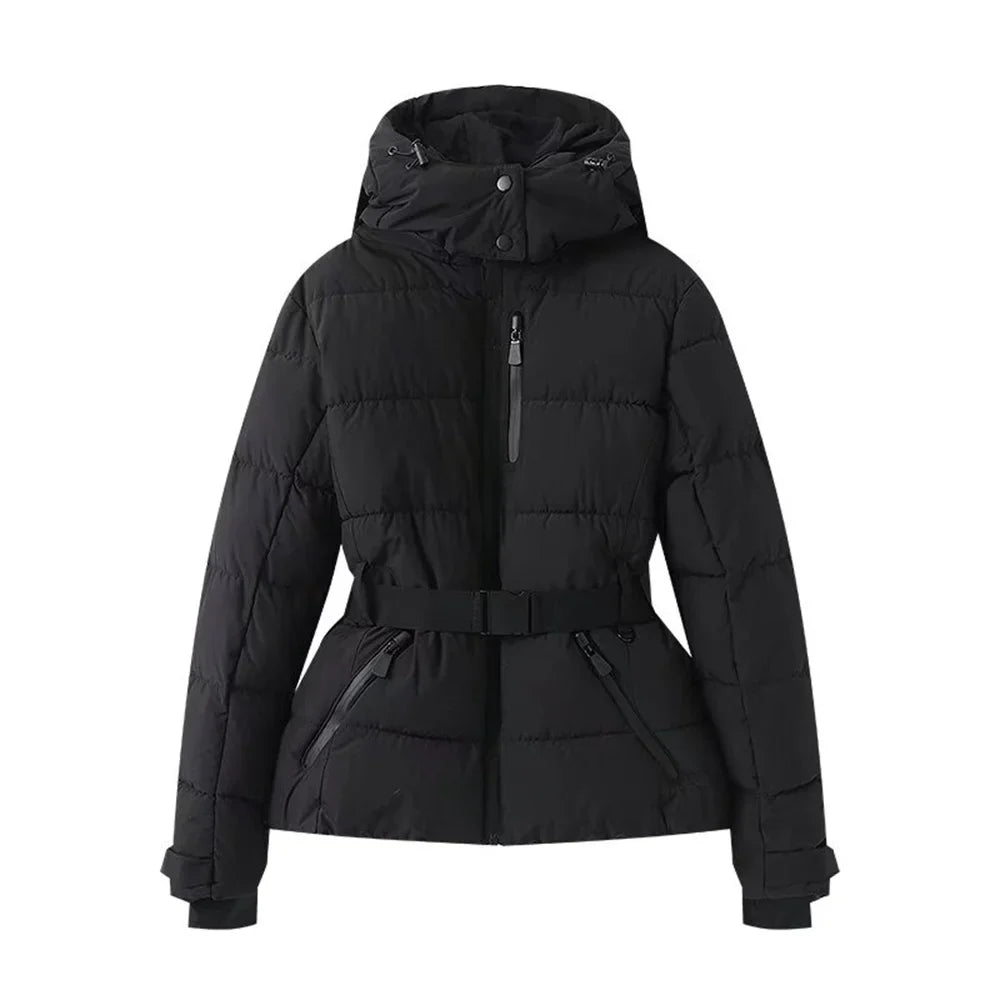 Solveig | Chaqueta de Esquí Acolchada con Capucha