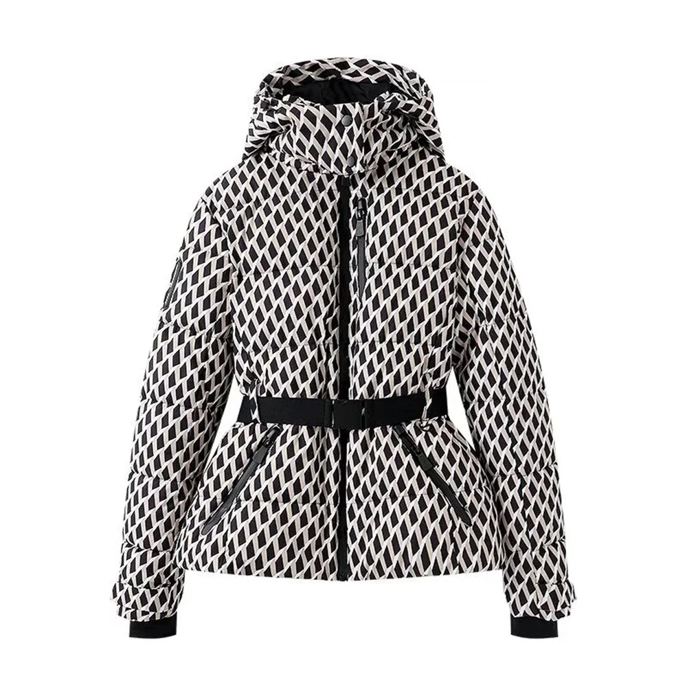 Solveig | Chaqueta de Esquí Acolchada con Capucha
