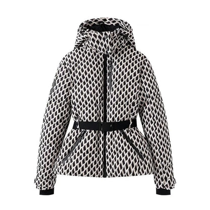 Solveig | Chaqueta de Esquí Acolchada con Capucha