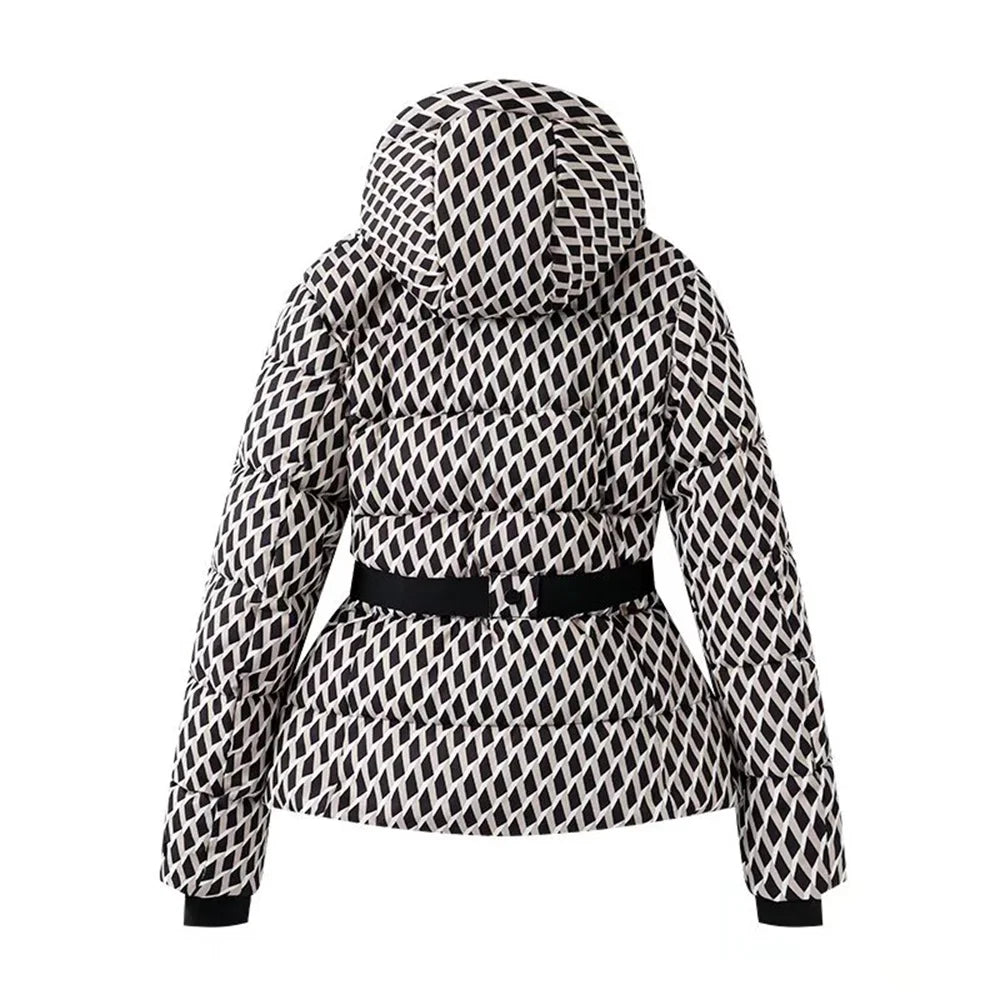 Solveig | Chaqueta de Esquí Acolchada con Capucha