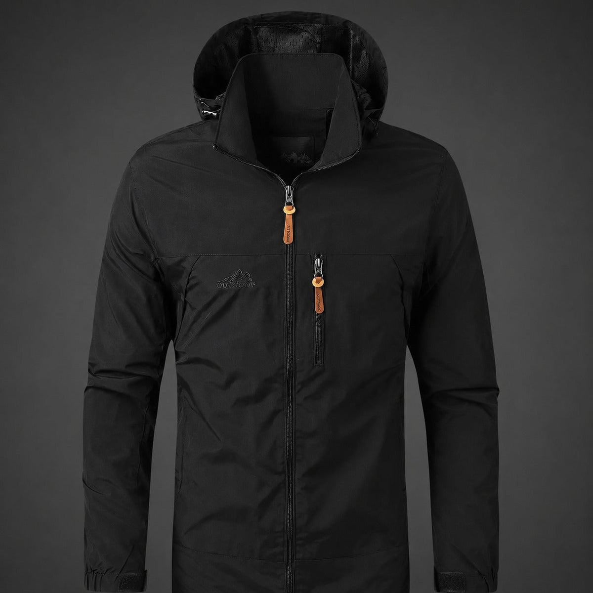 Wyatt | Chaqueta Cortavientos Ligera de Hombre con Capucha