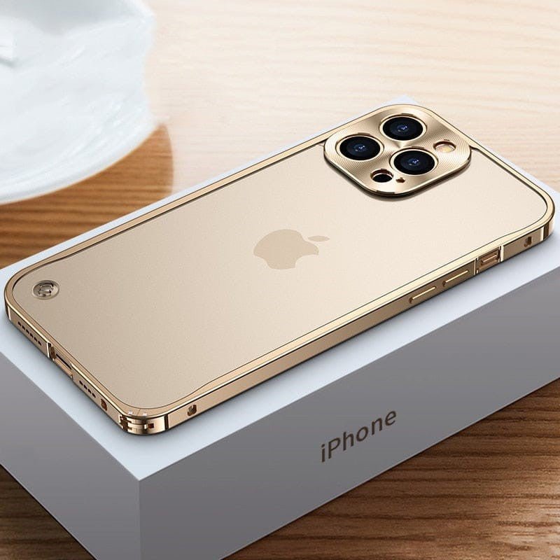 Alurion | Funda Bumper de Aluminio Ligera y Fina - StilfulltPhone casesSKU_1781342857334_634iPhone 15 Pro MaxDoradoAlurion | Funda Bumper de Aluminio Ligera y Fina