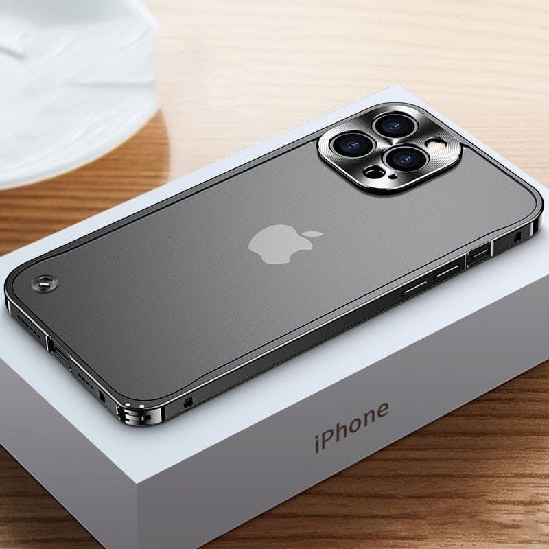 Alurion | Funda Bumper de Aluminio Ligera y Fina - StilfulltPhone casesSKU_1781342857334_8iPhone 15 Pro MaxNegroAlurion | Funda Bumper de Aluminio Ligera y Fina