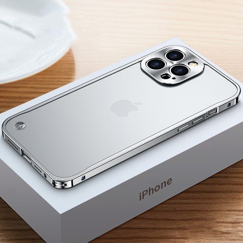 Alurion | Funda Bumper de Aluminio Ligera y Fina - StilfulltPhone casesSKU_1781342857334_383iPhone 15 Pro MaxPlateadoAlurion | Funda Bumper de Aluminio Ligera y Fina