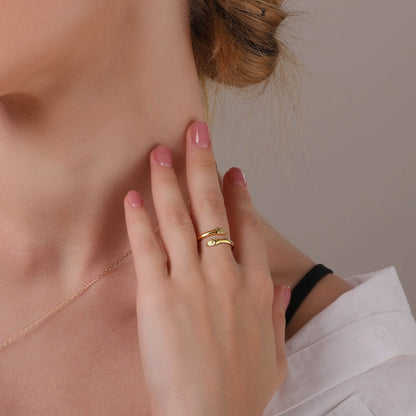 Amarante | Anillo Abierto de Manos Abrazadas - StilfulltWomen's jewelryPlateadoTalla únicaAmarante | Anillo Abierto de Manos Abrazadas