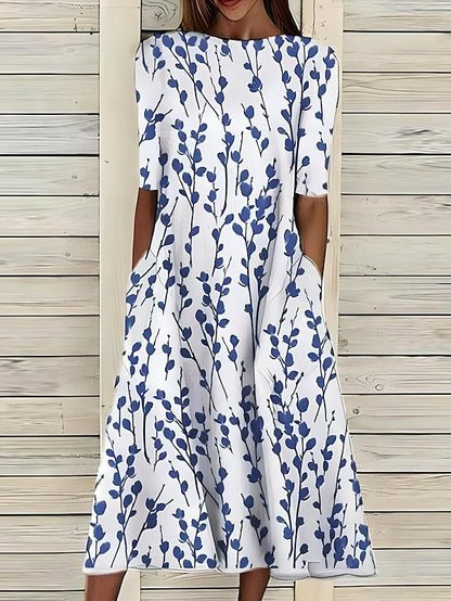 Maren | Vestido Midi Floral de Verano