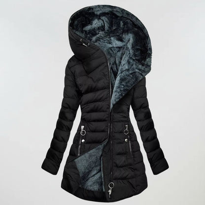 Anouk | Chaqueta Acolchada Impermeable con Capucha - StilfulltWomen's jacketsNegroXSAnouk | Chaqueta Acolchada Impermeable con Capucha