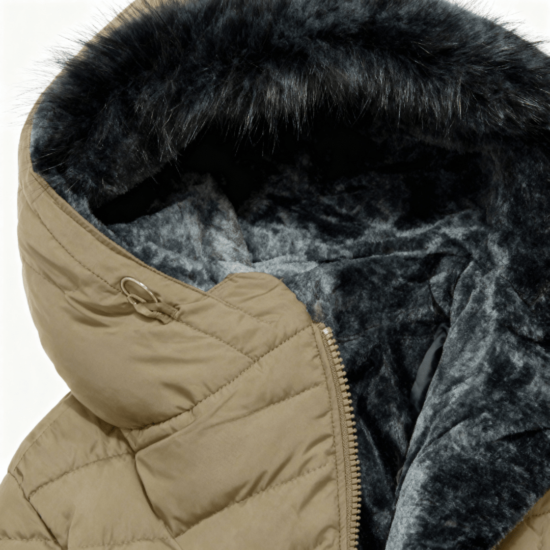 Anouk | Chaqueta Acolchada Impermeable con Capucha - StilfulltWomen's jacketsRosaXSAnouk | Chaqueta Acolchada Impermeable con Capucha