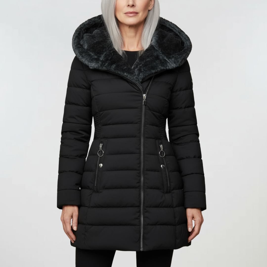 Anouk | Chaqueta Acolchada Impermeable con Capucha - StilfulltWomen's jacketsRosaXSAnouk | Chaqueta Acolchada Impermeable con Capucha