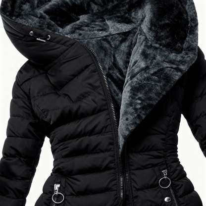 Anouk | Chaqueta Acolchada Impermeable con Capucha - StilfulltWomen's jacketsRosaXSAnouk | Chaqueta Acolchada Impermeable con Capucha