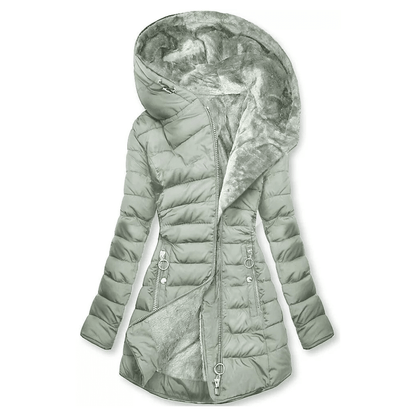 Anouk | Chaqueta Acolchada Impermeable con Capucha - StilfulltWomen's jacketsVerde claroXSAnouk | Chaqueta Acolchada Impermeable con Capucha