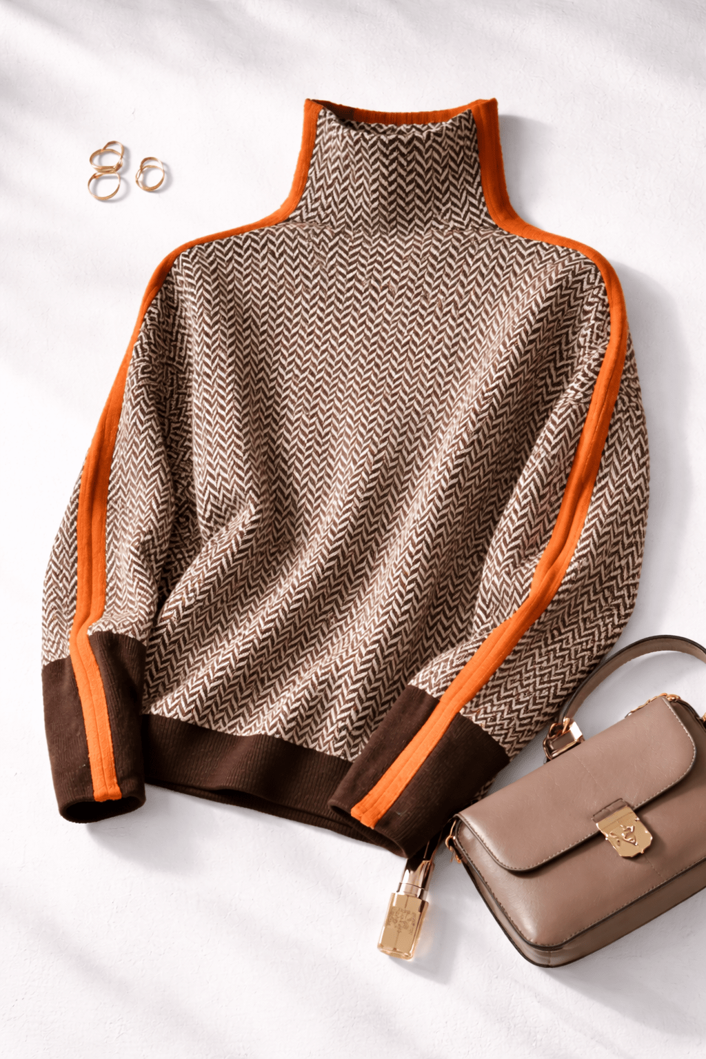 Anouk | Jersey de Cuello Vuelto de Espiga - StilfulltWomen's sweatersDWOD2-QZ091017VerdeXSAnouk | Jersey de Cuello Vuelto de Espiga