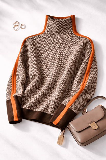 Anouk | Jersey de Cuello Vuelto de Espiga - StilfulltWomen's sweatersDWOD2-QZ091017VerdeXSAnouk | Jersey de Cuello Vuelto de Espiga
