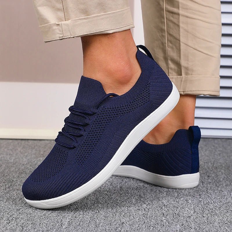 Ansel | Zapatillas Ligeras de Punto Transpirable - StilfulltWomen's shoesAzul marino36Ansel | Zapatillas Ligeras de Punto Transpirable