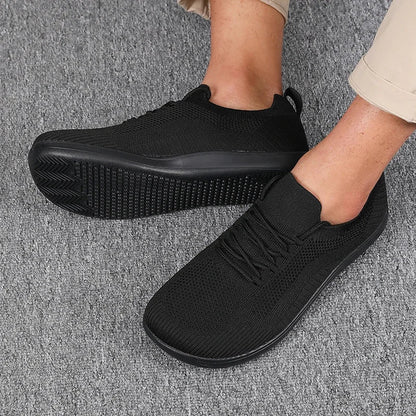 Ansel | Zapatillas Ligeras de Punto Transpirable - StilfulltWomen's shoesNegro sólido36Ansel | Zapatillas Ligeras de Punto Transpirable