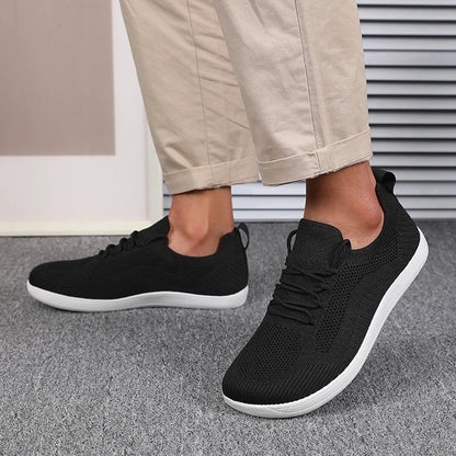 Ansel | Zapatillas Ligeras de Punto Transpirable - StilfulltWomen's shoesNegro y blanco36Ansel | Zapatillas Ligeras de Punto Transpirable