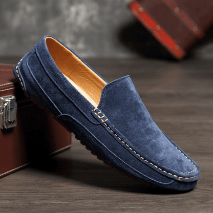 Asher | Mocasines Efecto Ante Flexibles y Pespunteados - StilfulltMen's shoes79DZQ9TZAmarillo38Asher | Mocasines Efecto Ante Flexibles y Pespunteados