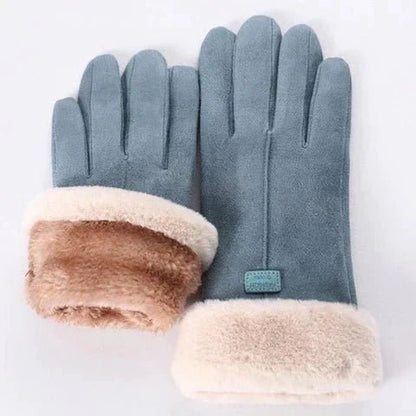 Aurelia | Guantes de Invierno Táctiles con Puño de Pelo - StilfulltWomen's gloves2735NegroAurelia | Guantes de Invierno Táctiles con Puño de Pelo