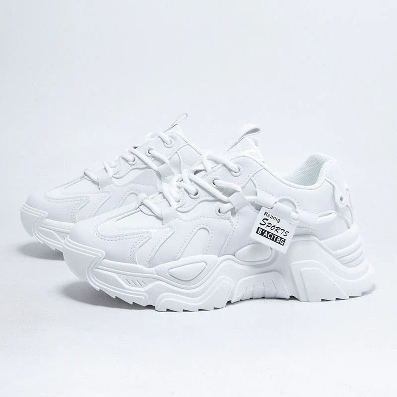 Aurélie | Zapatillas Chunky de Plataforma - StilfulltWomen's shoesBlanco35Aurélie | Zapatillas Chunky de Plataforma