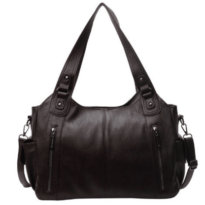 Beatrix | Bolso Tote de Piel Vegana con Bandolera - StilfulltWomen's handbagsMarrónBeatrix | Bolso Tote de Piel Vegana con Bandolera