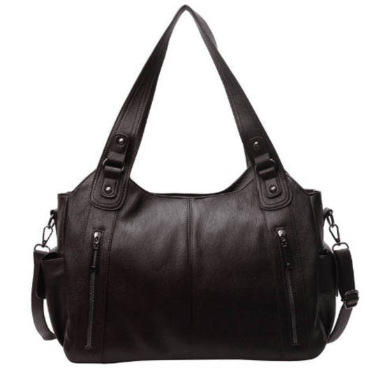 Beatrix | Bolso Tote de Piel Vegana con Bandolera - StilfulltWomen's handbagsMarrónBeatrix | Bolso Tote de Piel Vegana con Bandolera