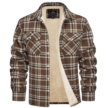 Beckett | Sobrecamisa Forrada de Cuadros de Invierno - StilfulltMen's vests0527 - 517CaquiSBeckett | Sobrecamisa Forrada de Cuadros de Invierno