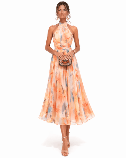 Belina | Halterneckklänning i flytande stil – Lätt elegans för varje tillfälle - Stilfulltdress128737-Picture1-SSBelina | Halterneckklänning i flytande stil – Lätt elegans för varje tillfälle
