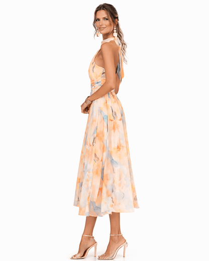 Belina | Halterneckklänning i flytande stil – Lätt elegans för varje tillfälle - Stilfulltdress128737-Picture1-SSBelina | Halterneckklänning i flytande stil – Lätt elegans för varje tillfälle