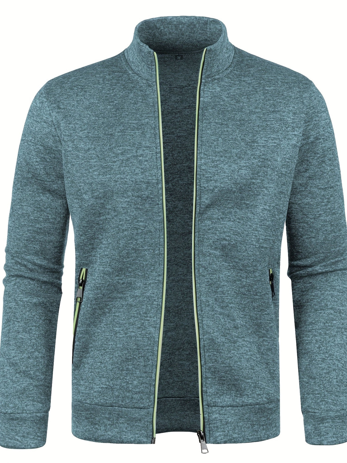 Brezal | Chaqueta de Punto Jaspeado con Cremallera - StilfulltMen's vestsPCCXN1T1ZeeblauwSBrezal | Chaqueta de Punto Jaspeado con Cremallera