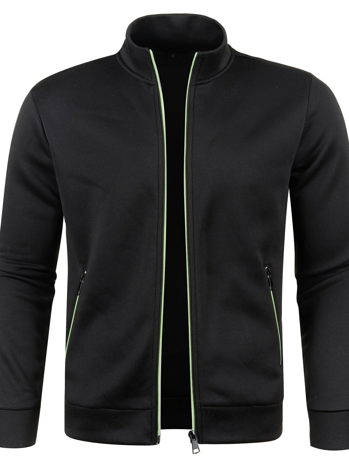 Brezal | Chaqueta de Punto Jaspeado con Cremallera - StilfulltMen's vestsV3WCFZCSZwartSBrezal | Chaqueta de Punto Jaspeado con Cremallera