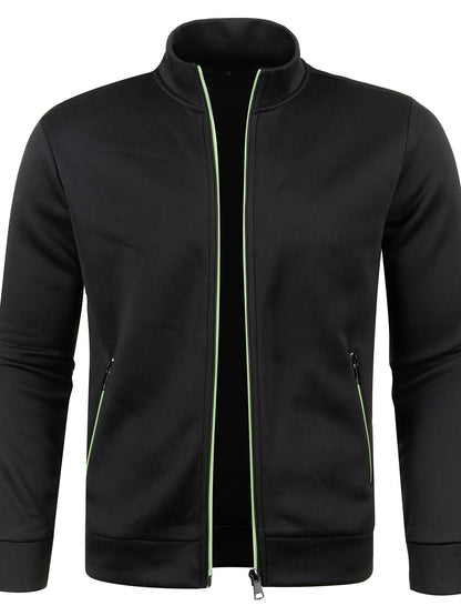 Brezal | Chaqueta de Punto Jaspeado con Cremallera - StilfulltMen's vestsV3WCFZCSZwartSBrezal | Chaqueta de Punto Jaspeado con Cremallera