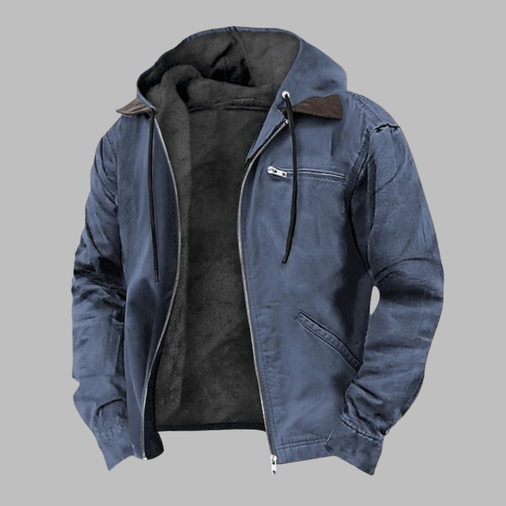 Brody | Chaqueta Forrada con Capucha de Invierno - StilfulltMen's jacketsHERENJASEL-BLAUW-DG52Azul2XSBrody | Chaqueta Forrada con Capucha de Invierno