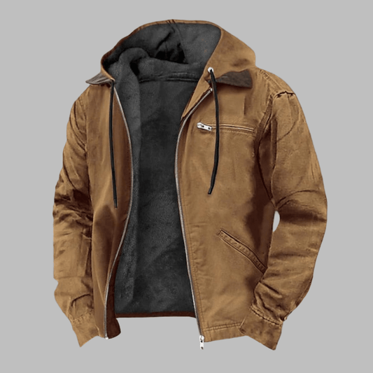 Brody | Chaqueta Forrada con Capucha de Invierno - StilfulltMen's jacketsHERENJASEL-BRUN2-HQXDMarrón2XSBrody | Chaqueta Forrada con Capucha de Invierno