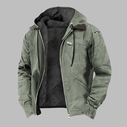 Brody | Chaqueta Forrada con Capucha de Invierno - StilfulltMen's jacketsHERENJASEL-GROEN-O5Z2Verde2XSBrody | Chaqueta Forrada con Capucha de Invierno