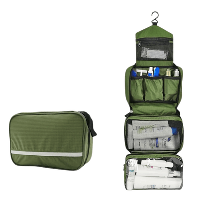 Callahan | Neceser Colgante de Viaje Compacto - StilfulltToiletry bagsDBAD4-QX827004Verde oscuroCallahan | Neceser Colgante de Viaje Compacto