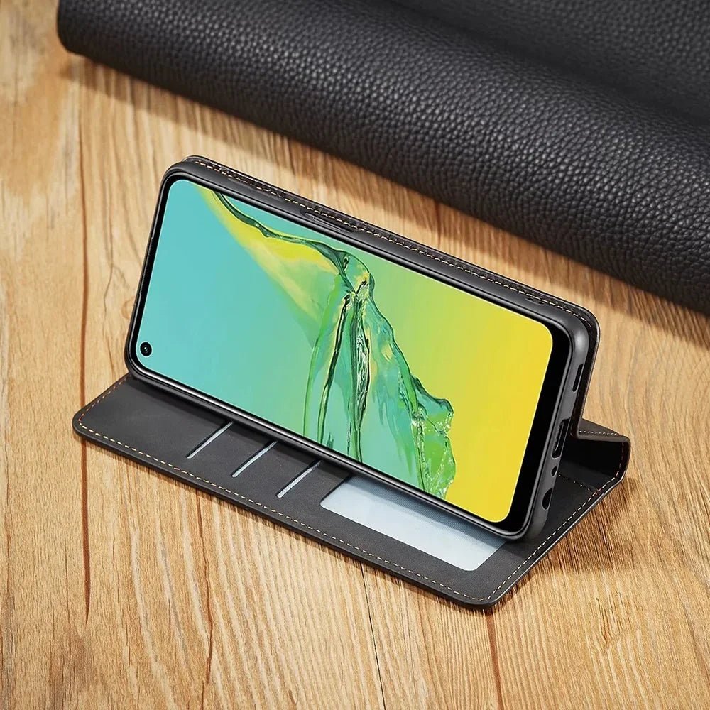 Cardova | Funda Cartera Magnética con Tarjetero - StilfulltPhone casesSKU_1781342697076_475NegroGalaxy S24 UltraCardova | Funda Cartera Magnética con Tarjetero