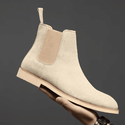 Casimir | Botines Chelsea de Serraje Suaves y Minimalistas - StilfulltWomen's shoesBeige39Casimir | Botines Chelsea de Serraje Suaves y Minimalistas