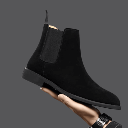 Casimir | Botines Chelsea de Serraje Suaves y Minimalistas - StilfulltWomen's shoesNegro39Casimir | Botines Chelsea de Serraje Suaves y Minimalistas