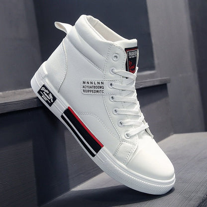 Colton | Zapatillas Altas de Hombre Efecto Piel - StilfulltMen's shoesHERENKLASS-ZWART-VTUINegro39Colton | Zapatillas Altas de Hombre Efecto Piel