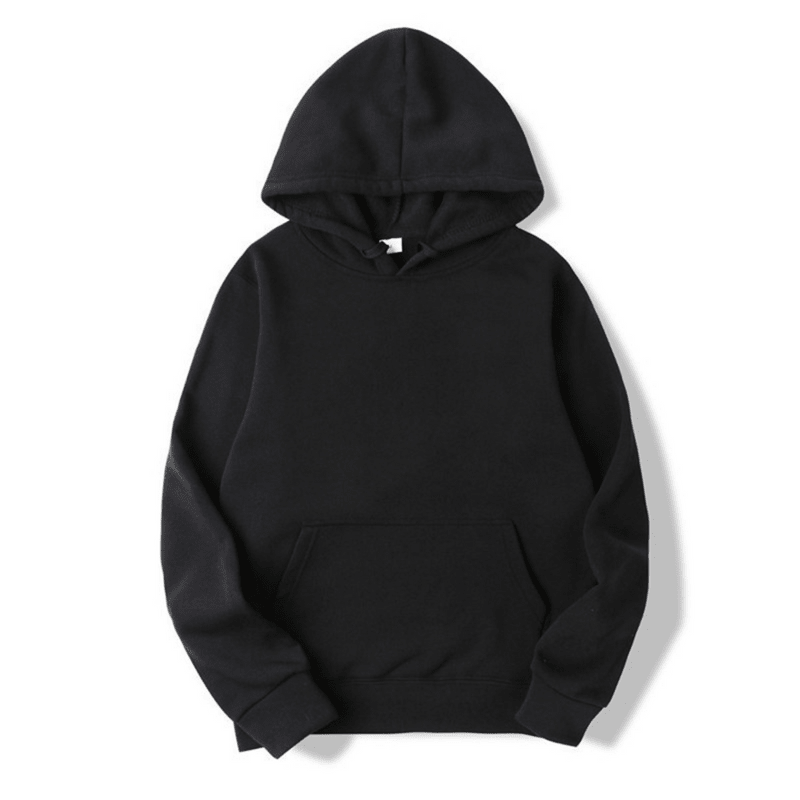 Cormac | Sudadera Lisa con Capucha Ajustable y Bolsillo Canguro - StilfulltMen's sweatersNegroSCormac | Sudadera Lisa con Capucha Ajustable y Bolsillo Canguro