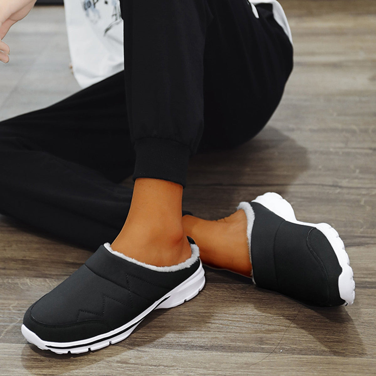 Dawson | Zapatillas de Casa Forradas y Antideslizantes de Invierno - StilfulltMen's shoesECHPKWNPNegro39Dawson | Zapatillas de Casa Forradas y Antideslizantes de Invierno