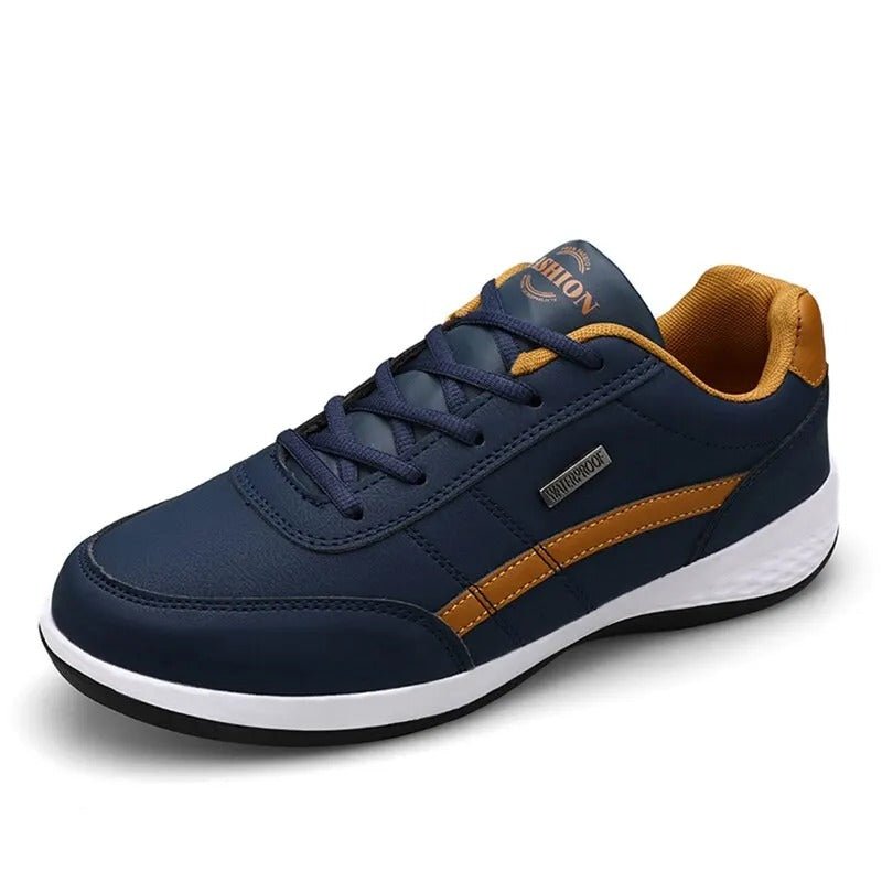 Declan | Zapatillas Casual de Hombre Efecto Piel - StilfulltMen's shoesN5ASWIZTAzul38Declan | Zapatillas Casual de Hombre Efecto Piel