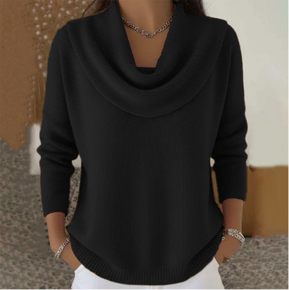 Wrenley | Jersey Drapeado de Punto Suave