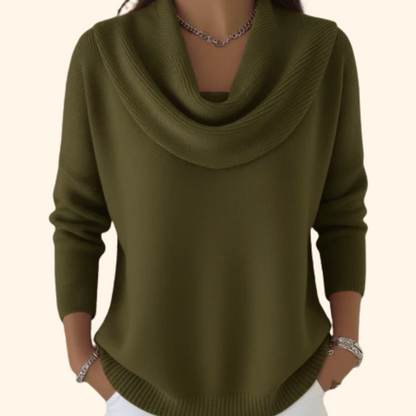 Wrenley | Jersey Drapeado de Punto Suave