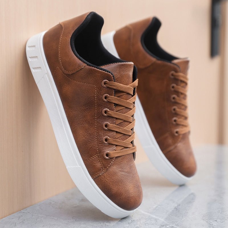 Duncan men's round-toe lace-up trainers, alternative view