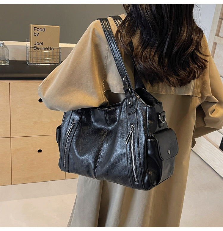 Beatrix | Bolso Tote de Piel Vegana con Bandolera