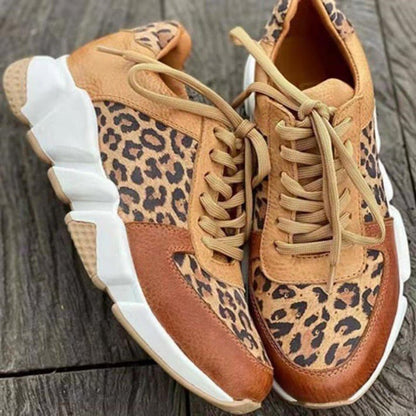 Elowen | Zapatillas Leopardo Bicolor con Plataforma - StilfulltWomen's shoes36Elowen | Zapatillas Leopardo Bicolor con Plataforma