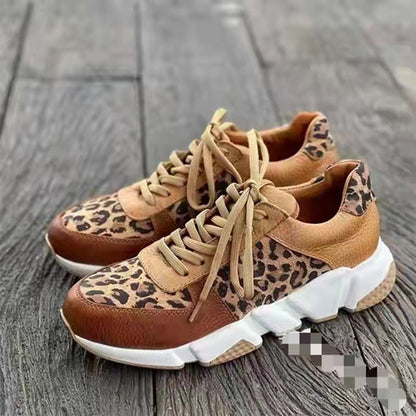 Elowen | Zapatillas Leopardo Bicolor con Plataforma - StilfulltWomen's shoes36Elowen | Zapatillas Leopardo Bicolor con Plataforma