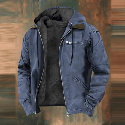 Emeric | Chaqueta Forrada con Capucha de Invierno - StilfulltMen's jacketsP2366 - Blue - XXSAzul2XSEmeric | Chaqueta Forrada con Capucha de Invierno