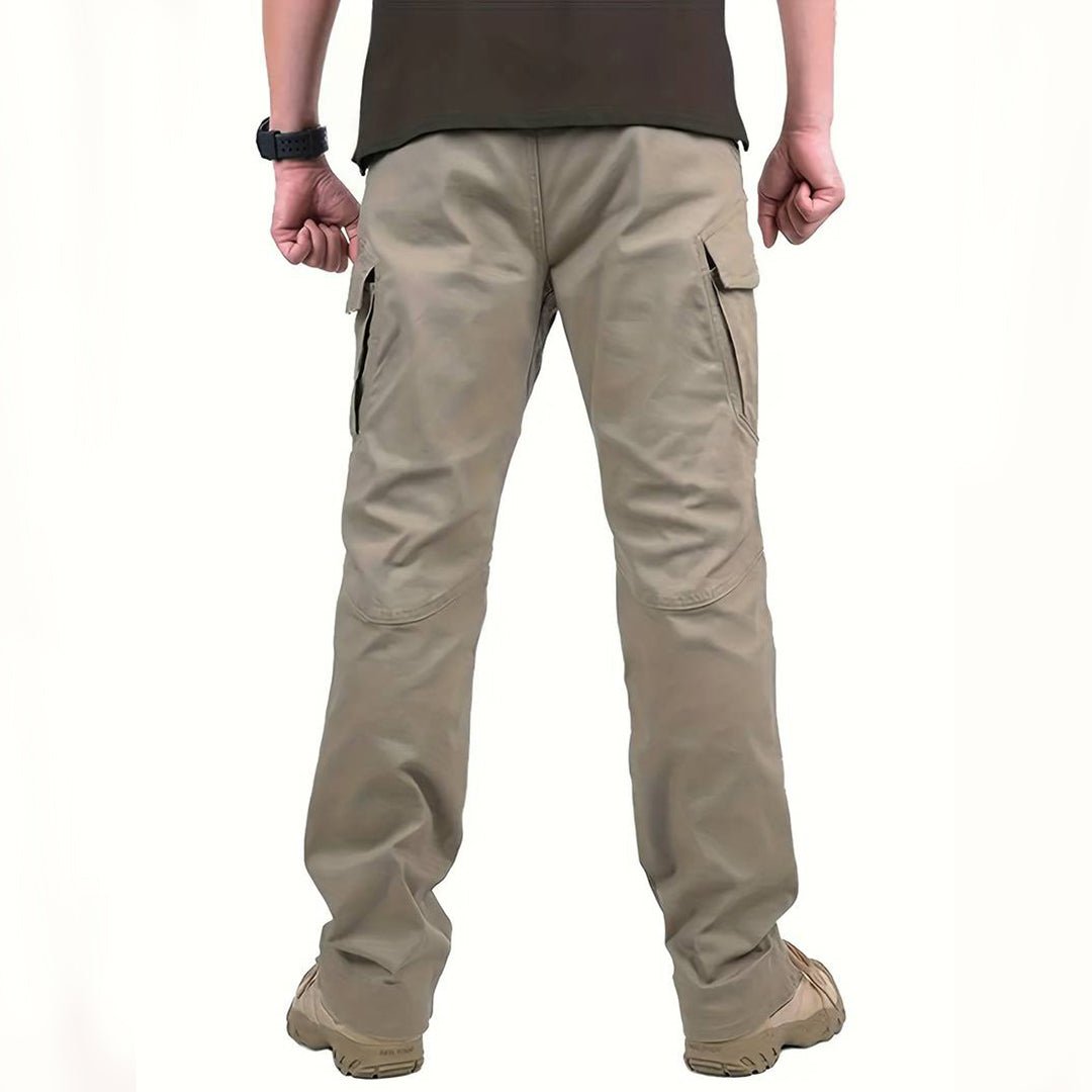 Esben | Taktiske Outdoor Cargobukser til Herrer - StilfulltMen's pantsSKU_1788584502666_385KhakiXSEsben | Taktiske Outdoor Cargobukser til Herrer